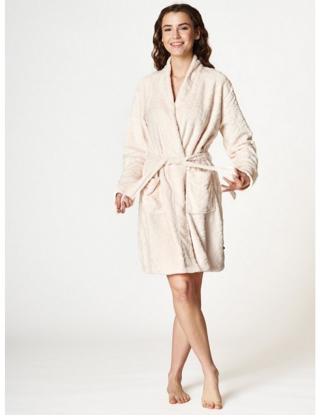 Bathrobe ladies' short gruby Key LGD 149 B22